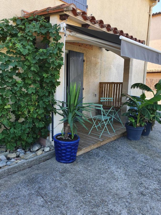 T2 Jusqu'A 4 Personnes En Rez-De-Jardin De Maison, Avec Piscine, Draps Et Serviettes De Toilette Fournis Apartment Argeles-sur-Mer Exterior photo